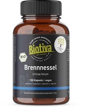 Brennnessel Bio Kapseln 150 Stück - 450 mg