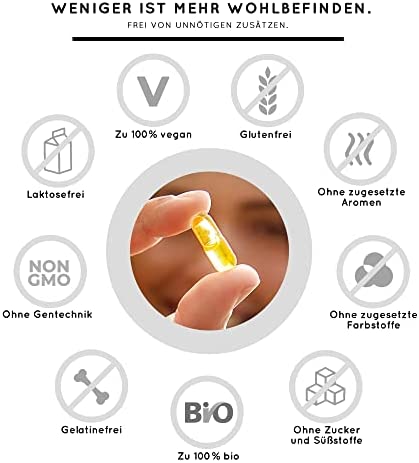 Bio Schwarzkümmelöl Kapseln hochdosiert 1000 mg - 240 vegane Kapseln – Bild 11