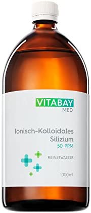 Kolloidales Silizium 50 PPM • 1000 ml - Reinheitsstufe 99,99%