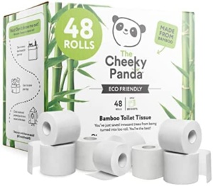 Bambus Toilettenpapier - 48 Rollen
