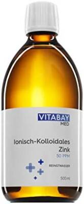 Kolloidales Zink 50 PPM - 500 ml