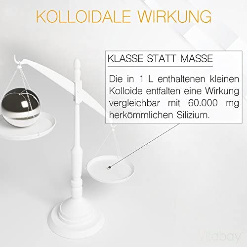 Kolloidales Silizium 50 PPM • 1000 ml - Reinheitsstufe 99,99% – Bild 4