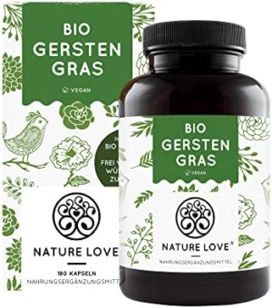 Bio Gerstengras 1500 mg - 180 Kapseln
