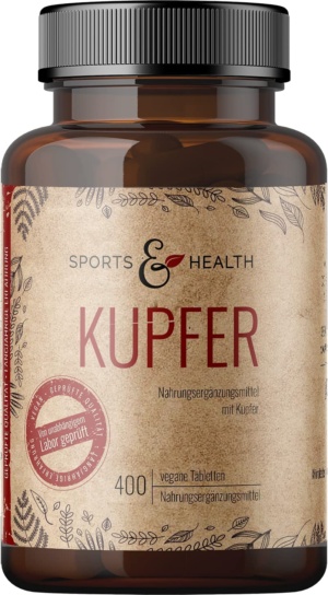Kupfer Tabletten - 400 Tabletten - Kupfer 2 mg