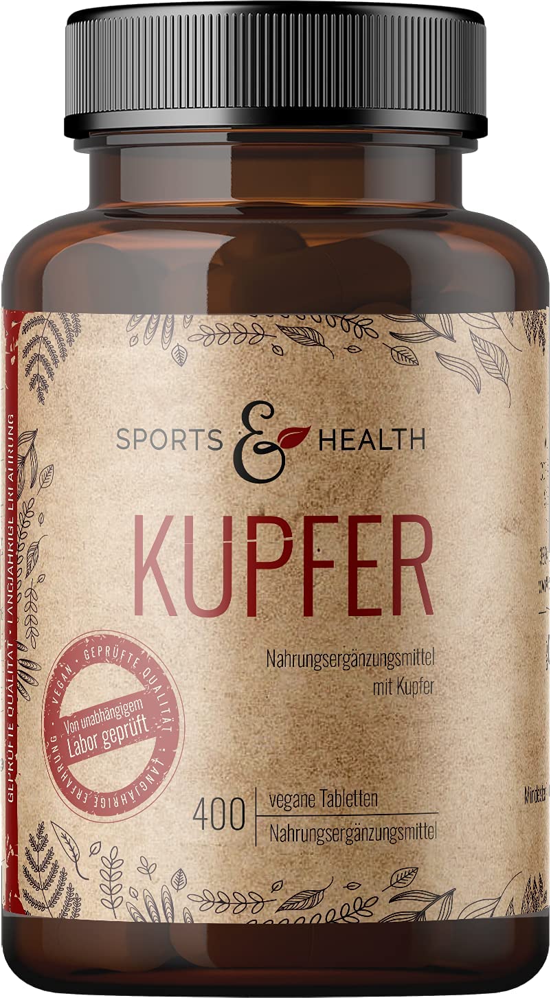Kupfer Tabletten - 400 Tabletten - Kupfer 2 mg