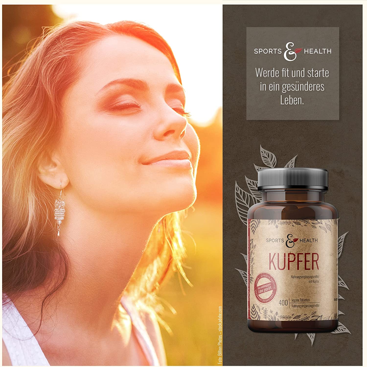 Kupfer Tabletten - 400 Tabletten - Kupfer 2 mg – Bild 6