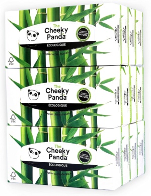 The Cheeky Panda Taschentücher aus Bambus - 12 Boxen