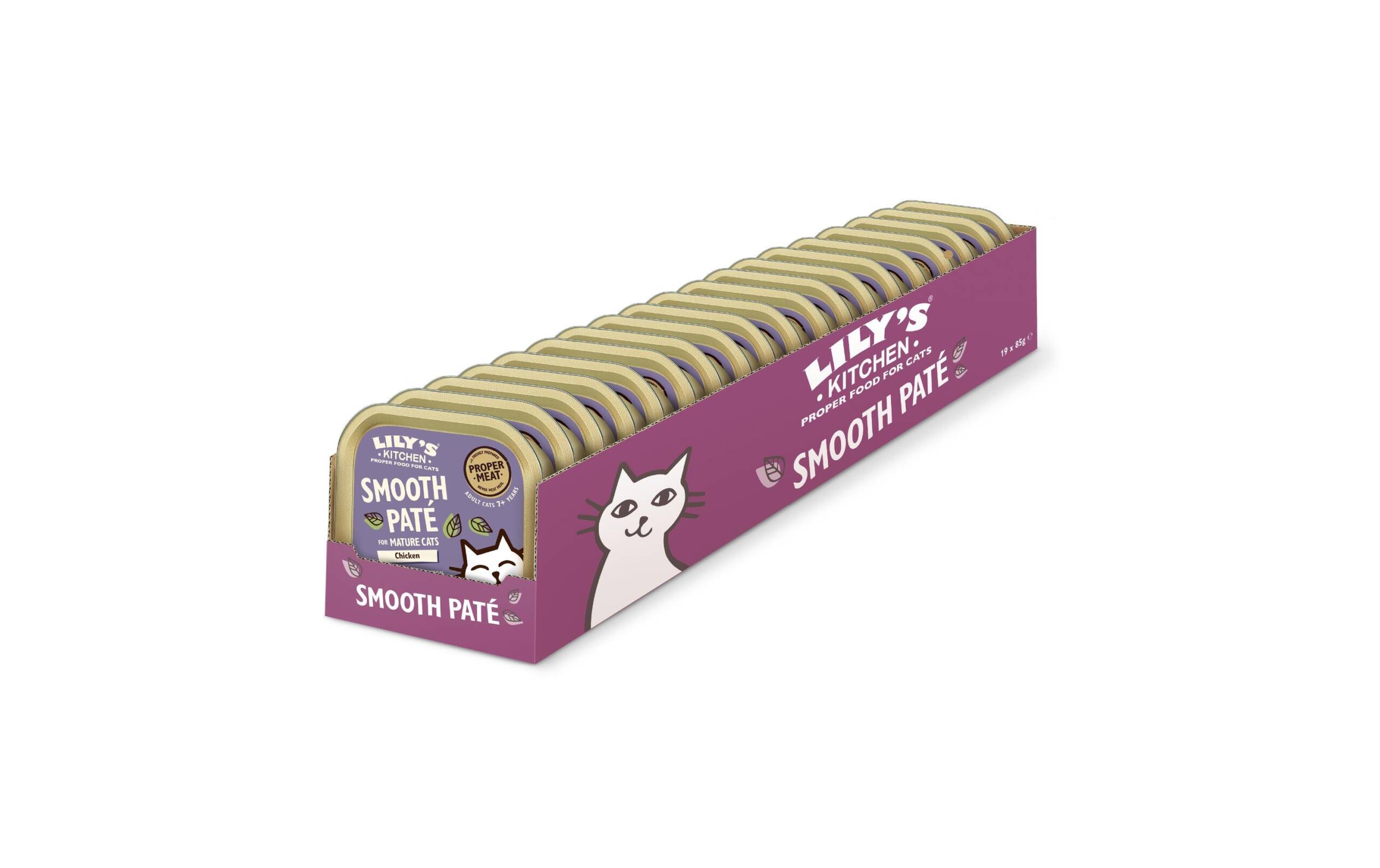 Lilys Kitchen Nassfutter Senior Huhn 19 x 85g