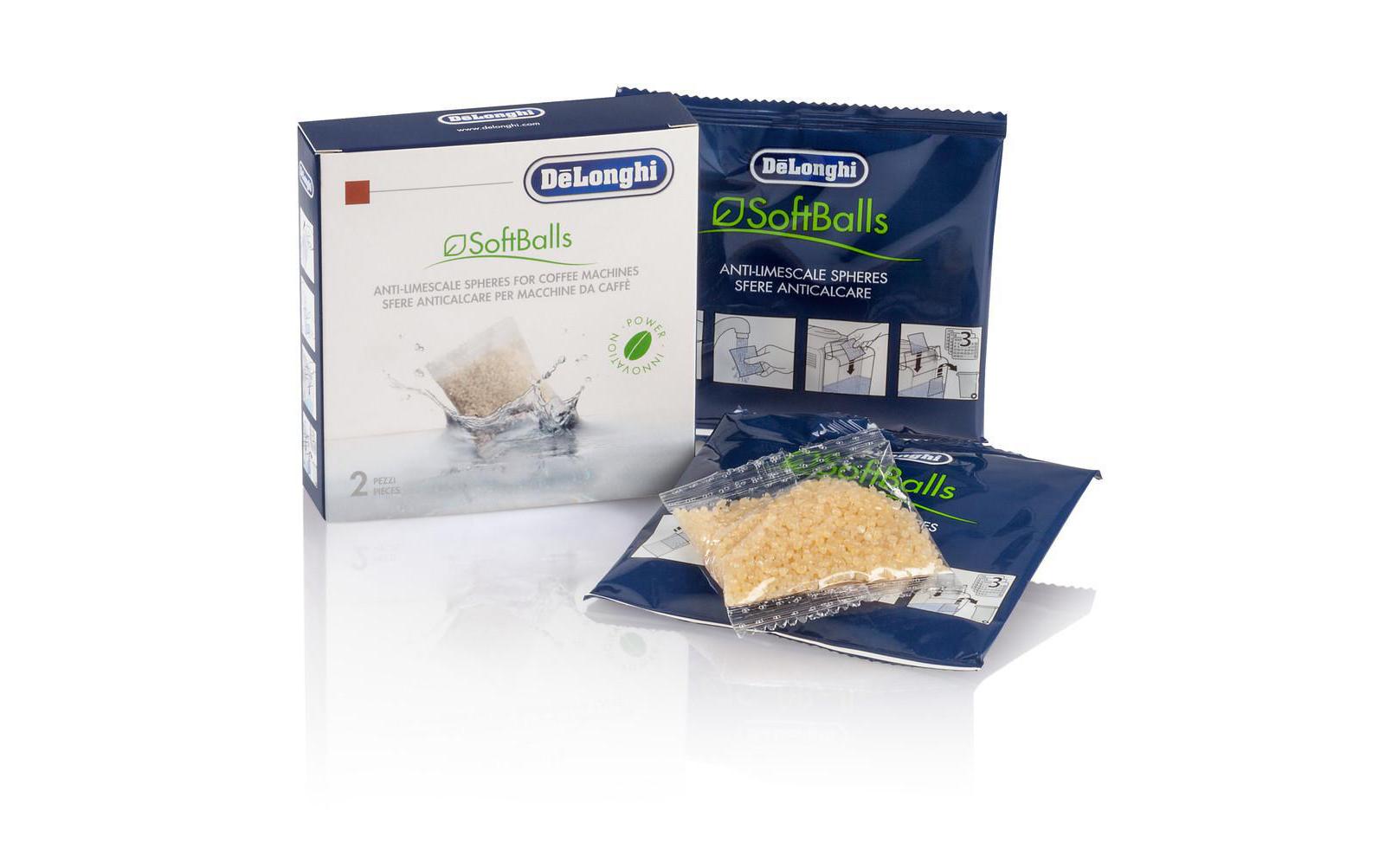 De'Longhi Soft Balls Anti-Kalk Kugeln für alle Kaffeemaschinen mit Wassertank