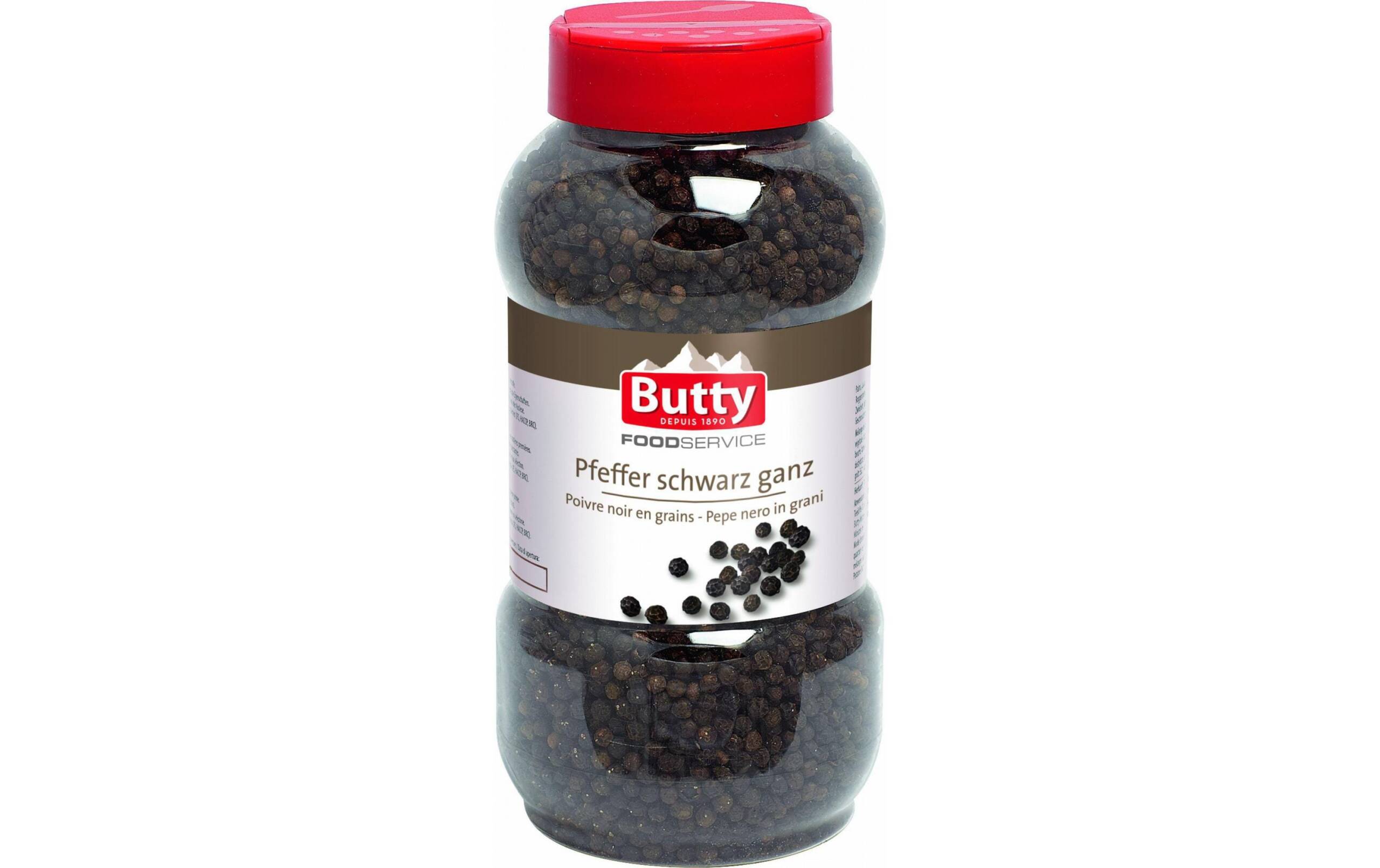 Butty Schwarzer Pfeffer ganz 500g