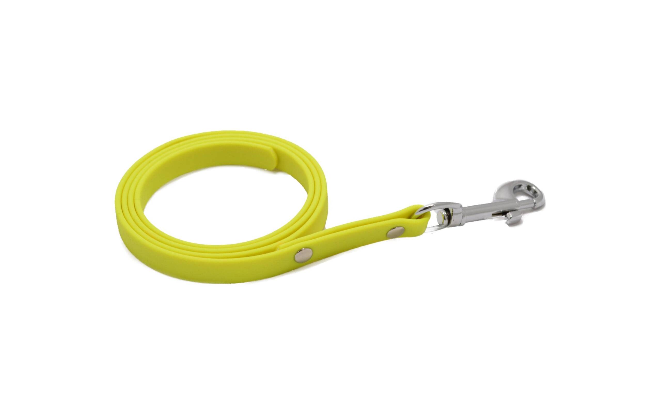 dogsmart Leine BioThane 3m, 12mm neon gelb, mit Handschlaufe
