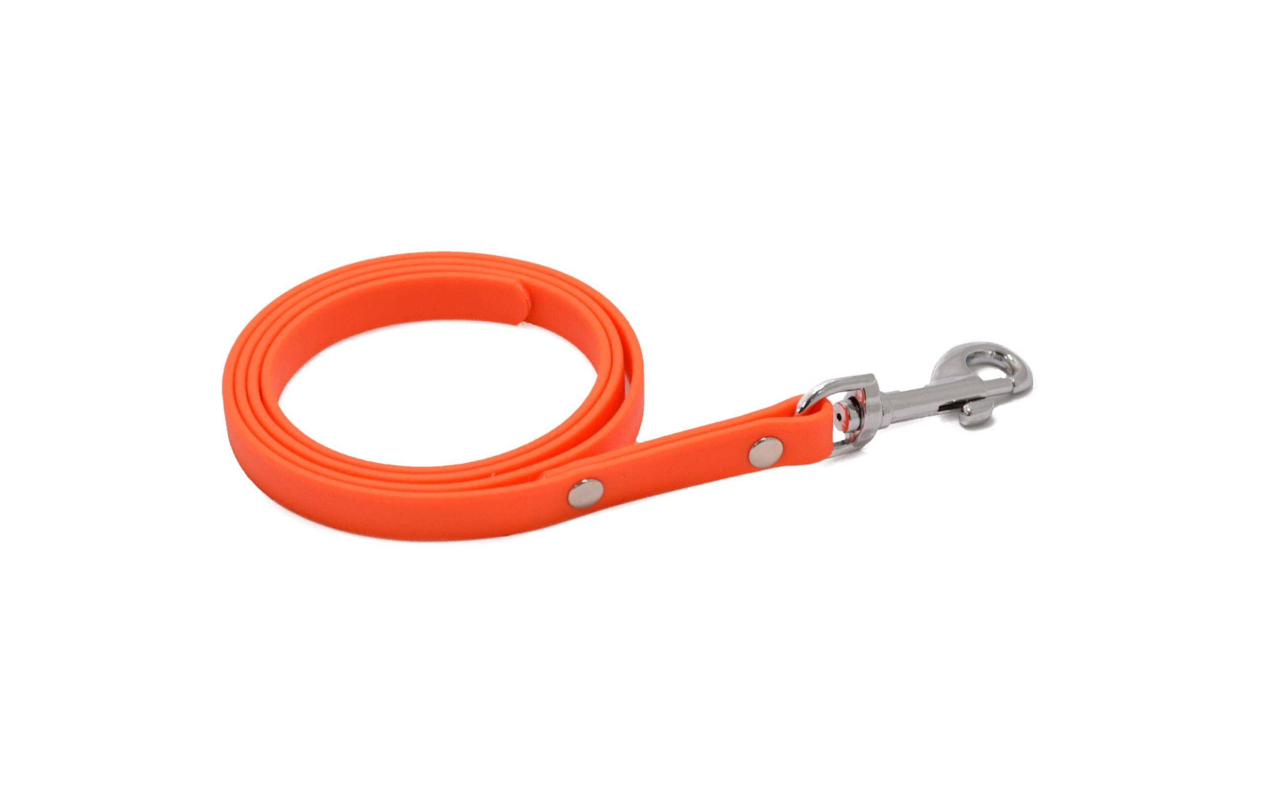 dogsmart Leine BioThane 5m, 12mm neon orange, mit Handschlaufe