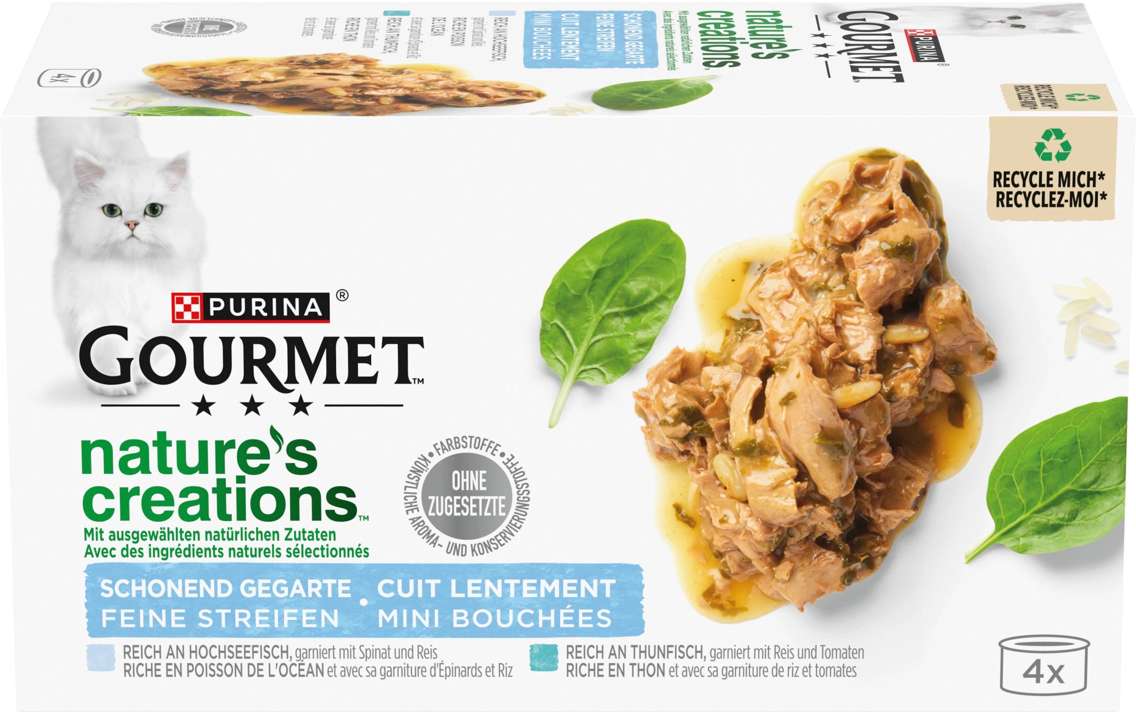 Gourmet Nature's Creation Fisch 4x85g