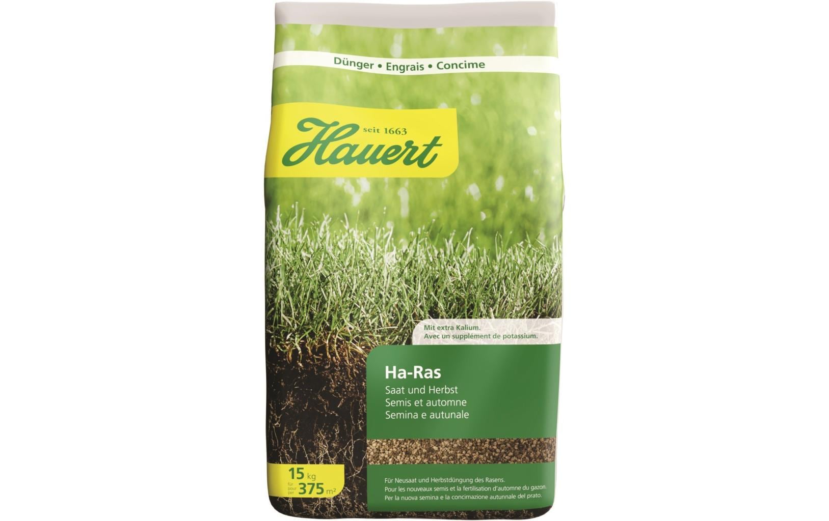 Hauert Ha-Ras Saat- und Herbstdünger 15 kg