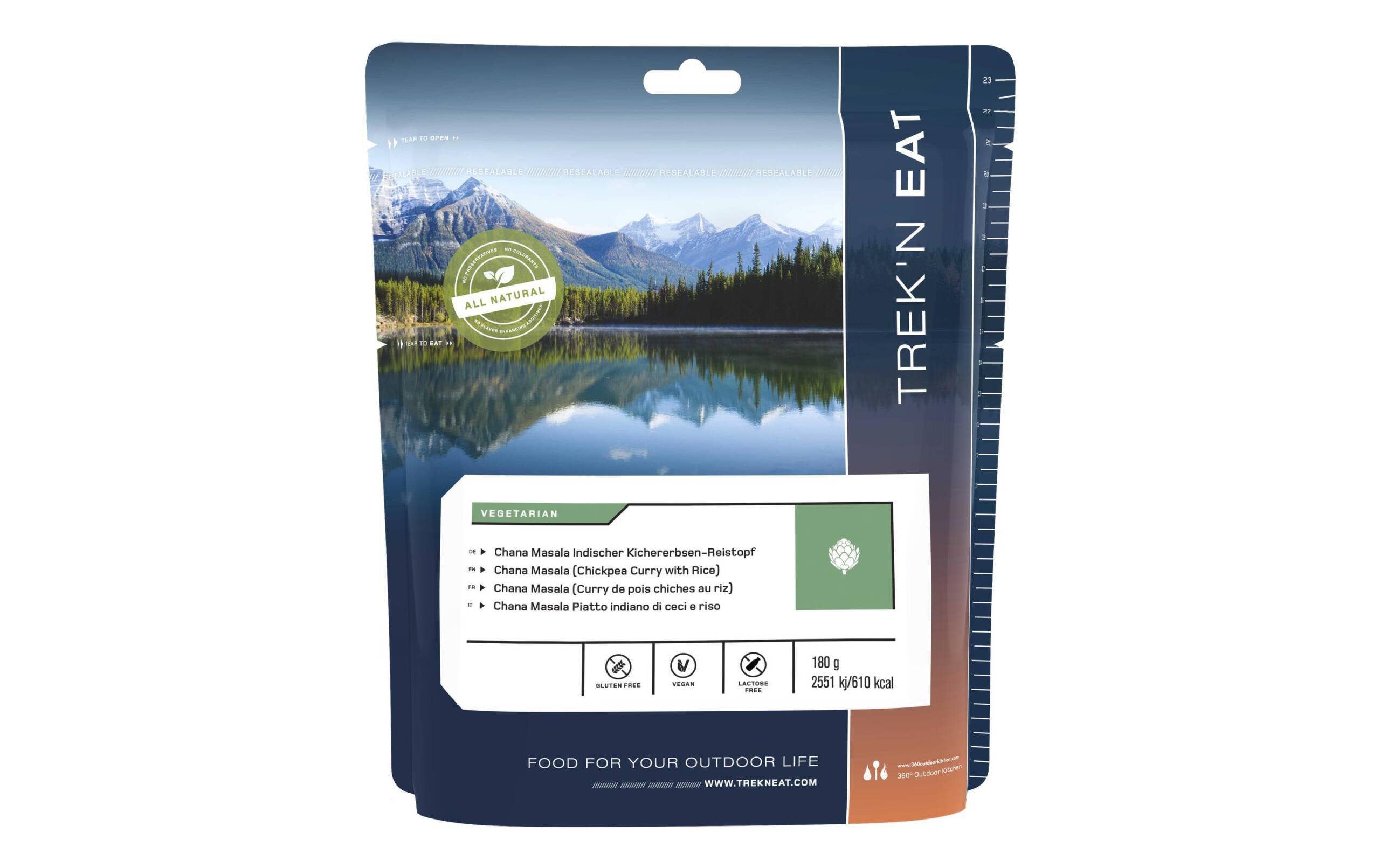 TREK'N EAT Chana Masala Hauptgerichte (vegan) – Bild 2
