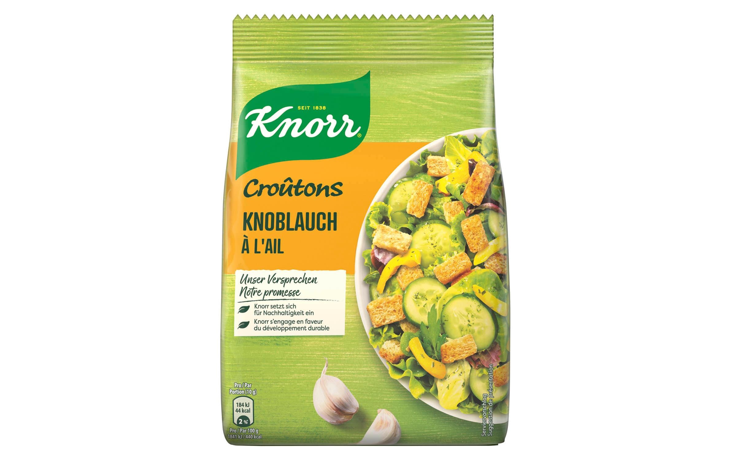 KNORR Croûtons Knoblauch 120g Beutel