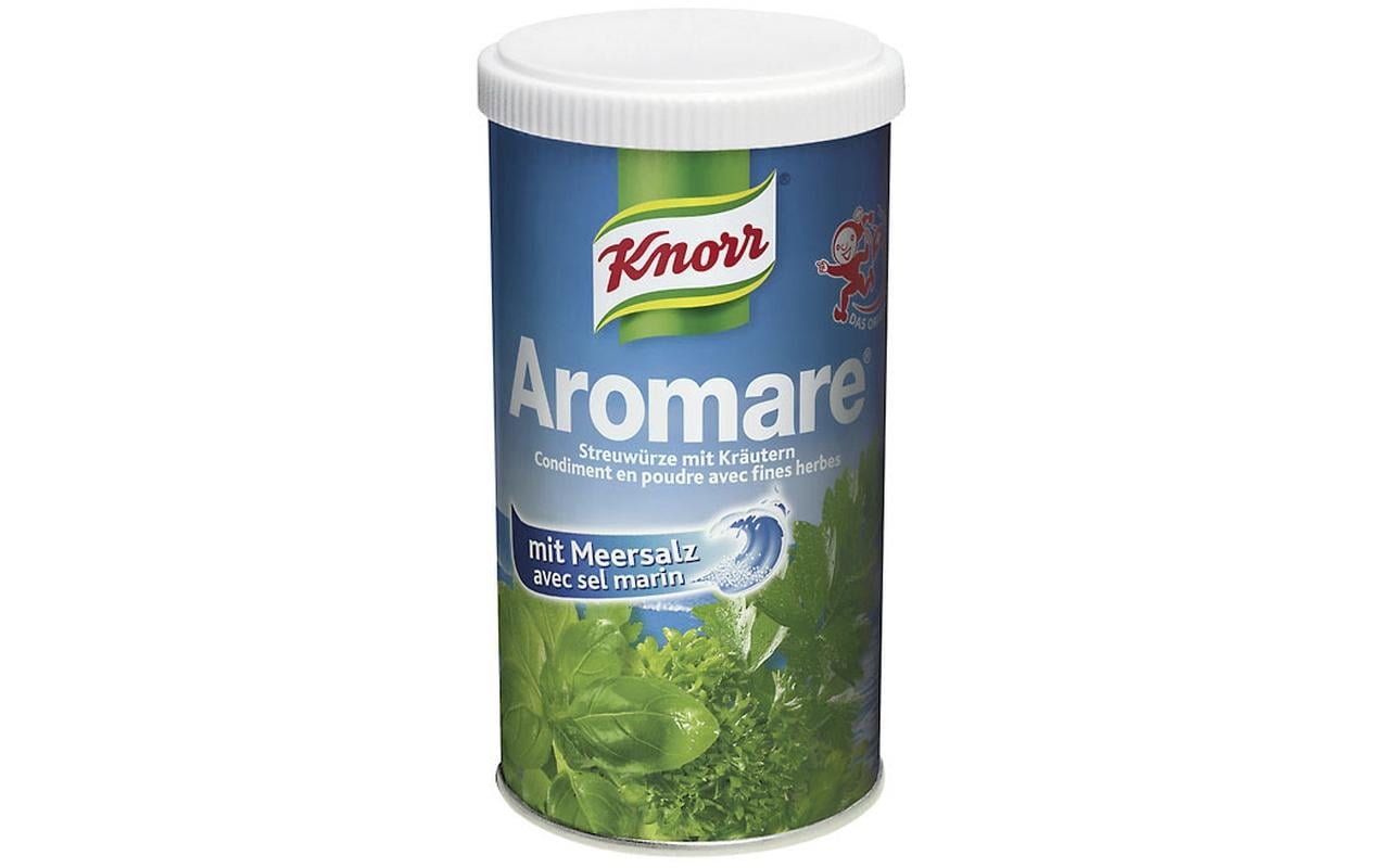 KNORR Aromare mit Kräutern & Meersalz 190 g Streuer