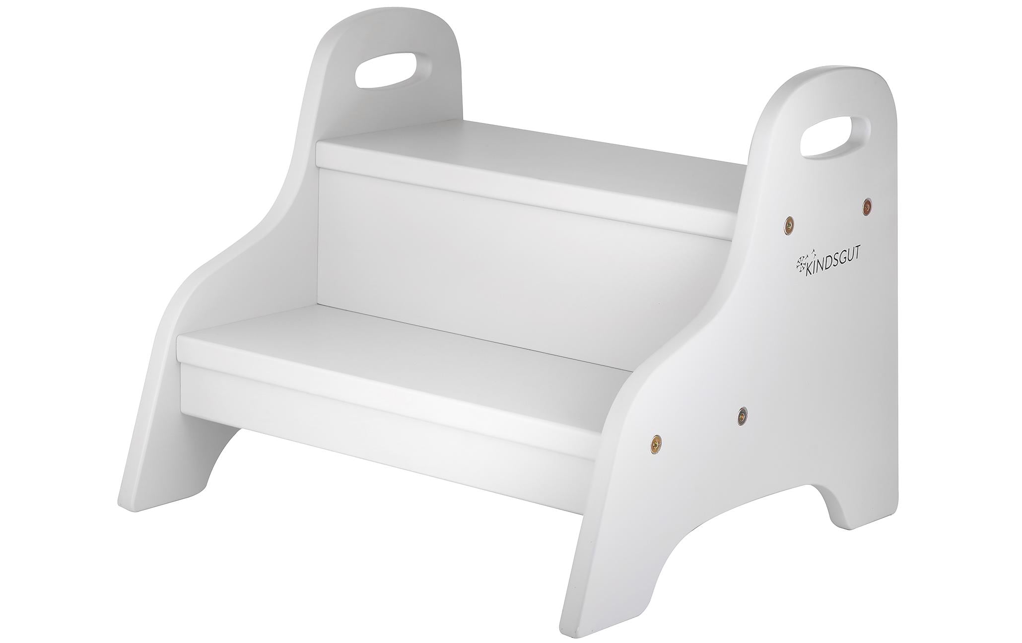 Kindsgut Holztritt hellgrau