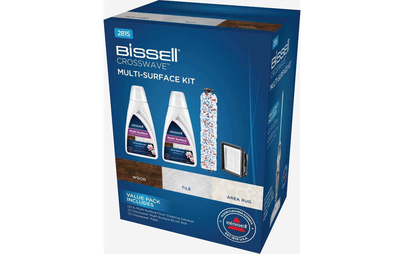 Bissell MultiSurface cleaning pack ( 2 x 1789L+Brushroll+filter)