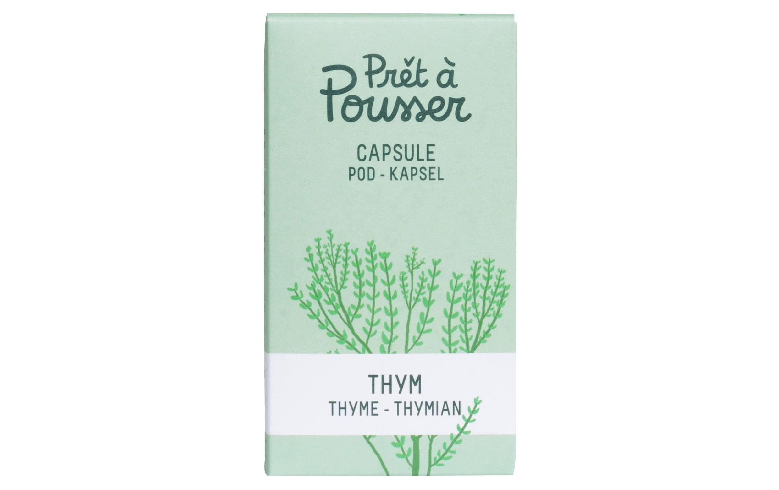 Prêt à Pousser Thymian Biologische Samen in Kapsel