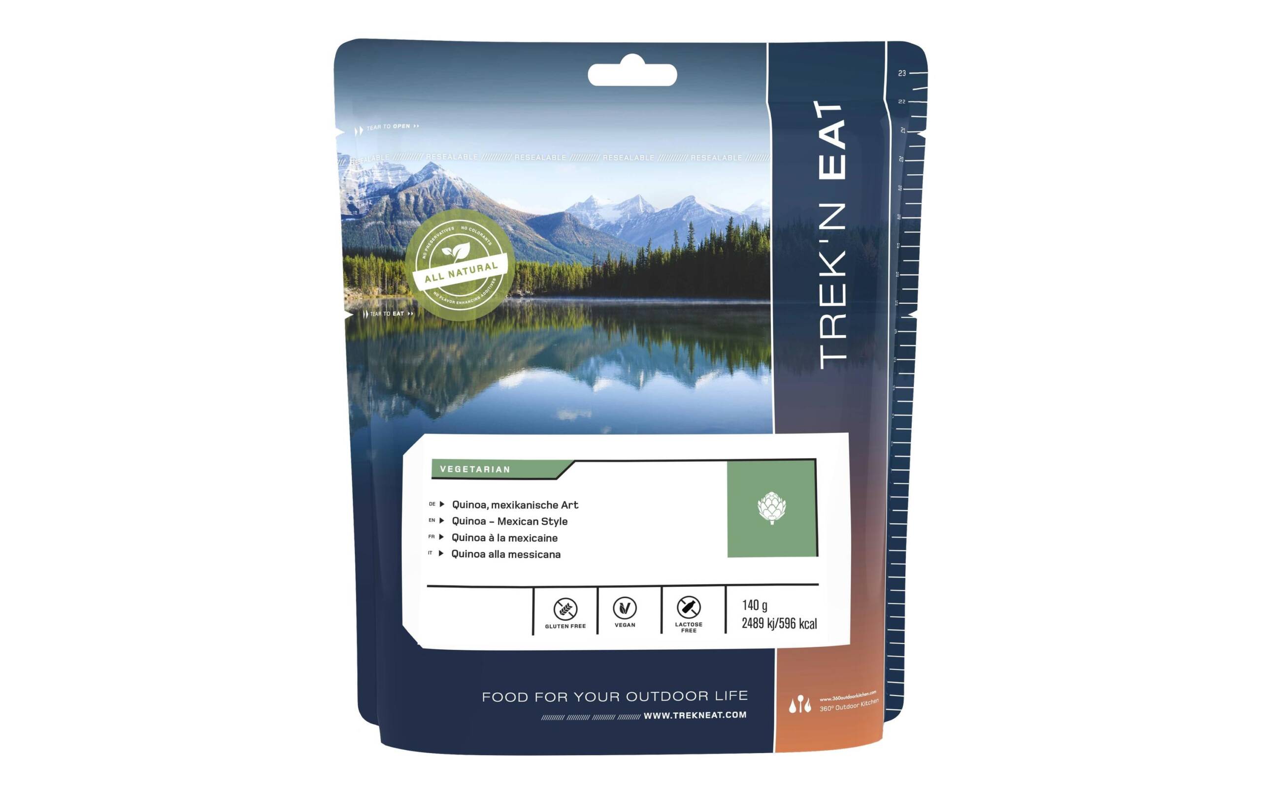 TREK'N EAT Quinoa - Mexikanische Art Hauptgerichte (Vegetarisch)