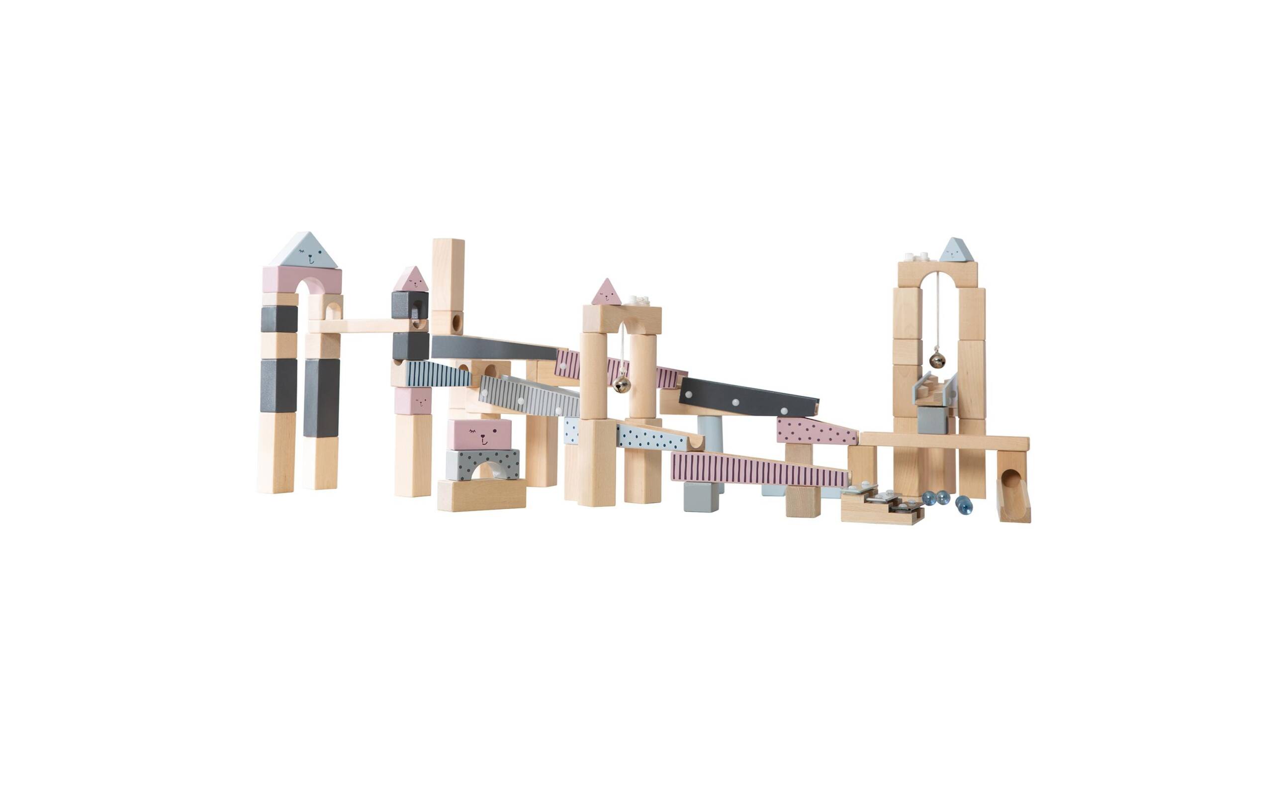 Roba Holz-Kugelbahn 100-teilig