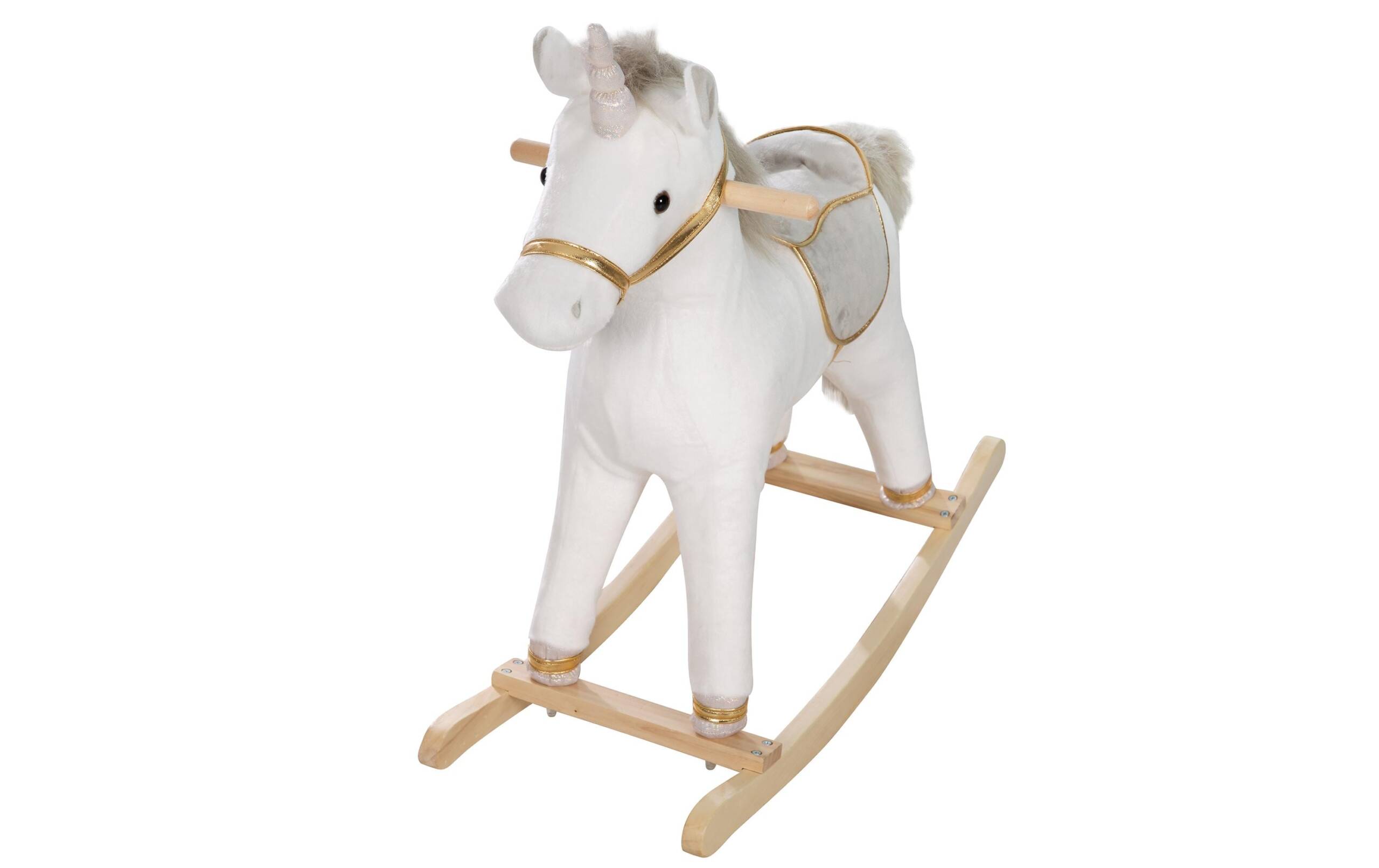 Roba Schaukeleinhorn gross 63x31x73cm