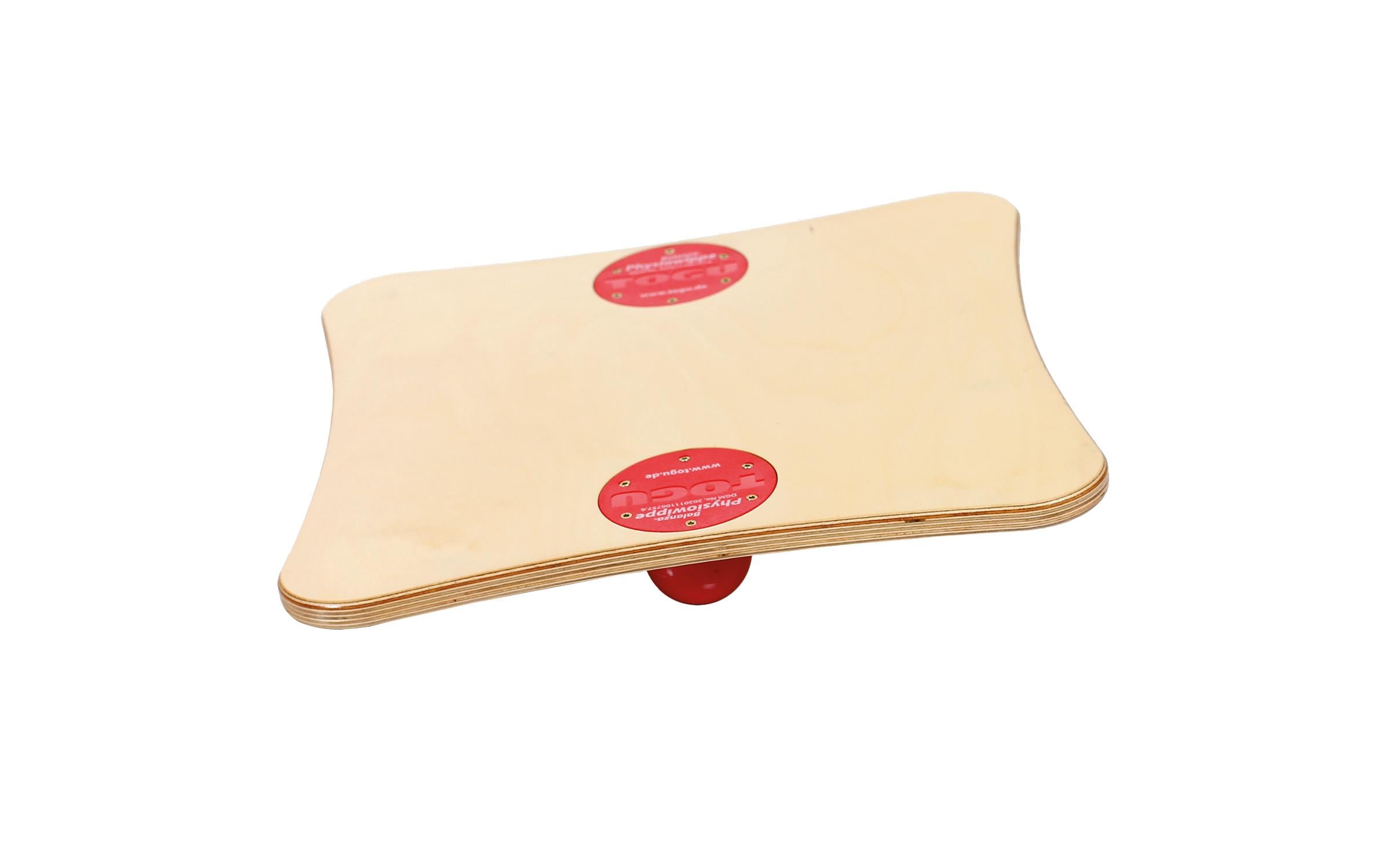 TOGU Balanza Physiowippe rot mit Holz