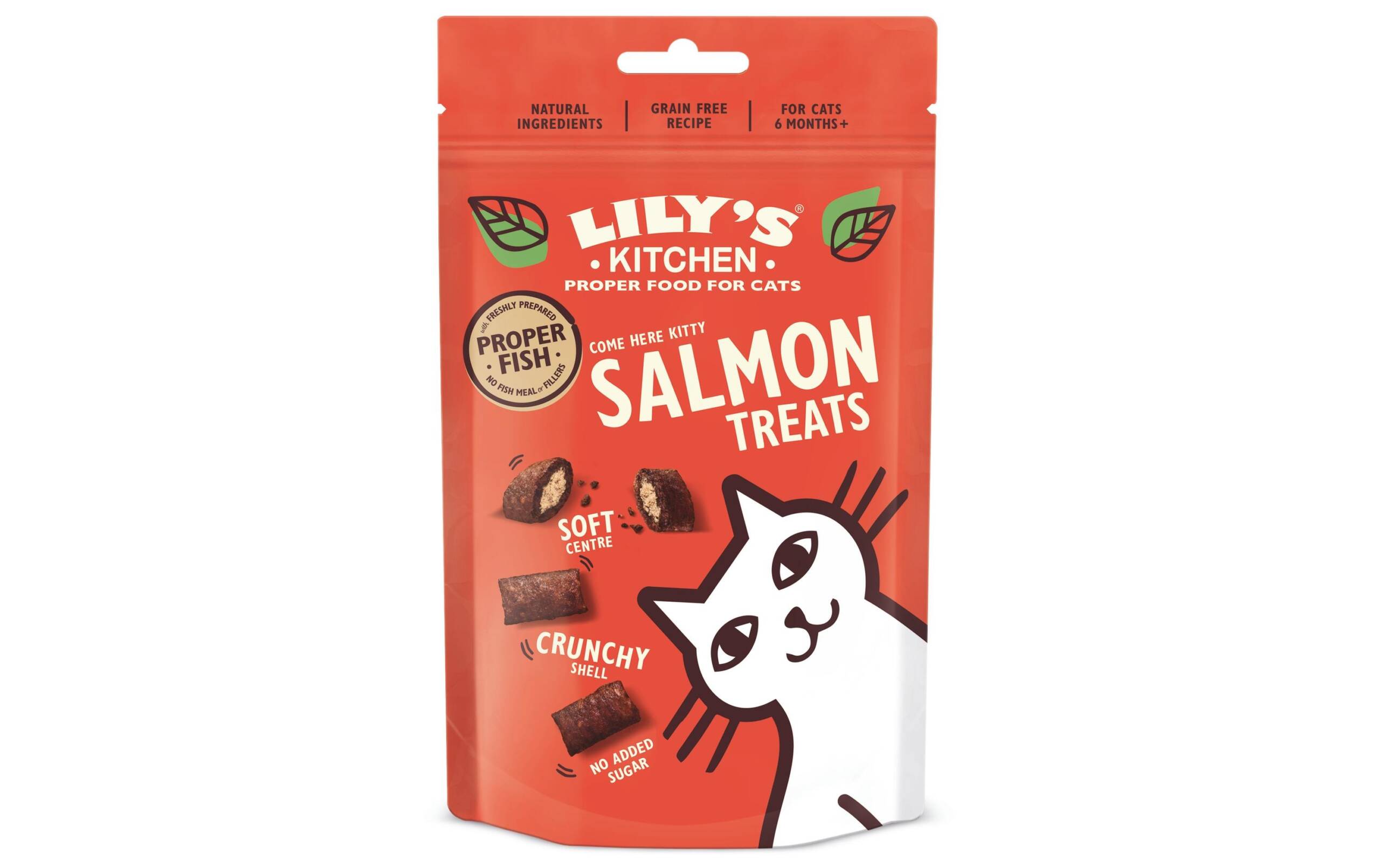 Lilys Kitchen Cat Lachs Chrunchy 60g