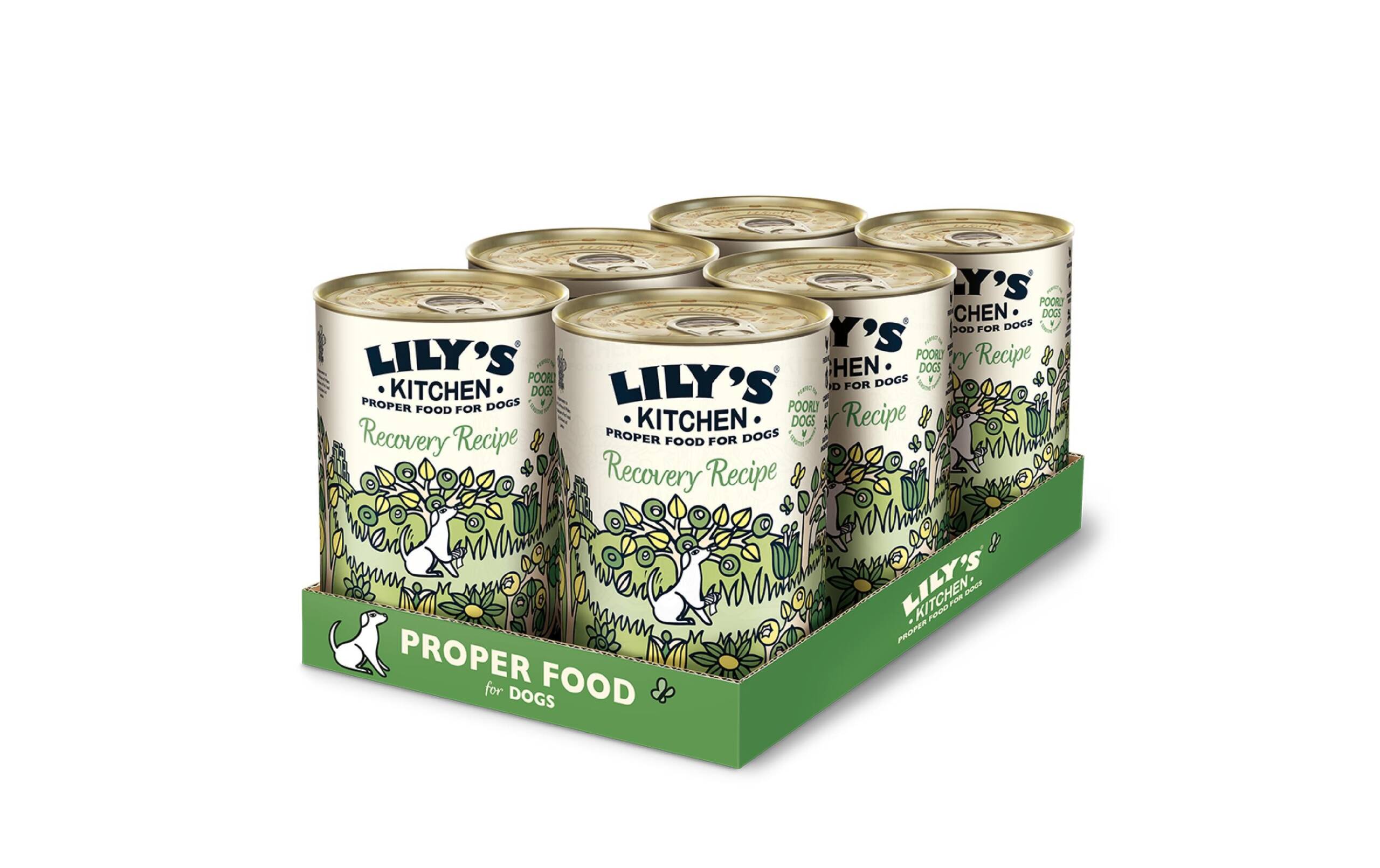 Lilys Kitchen Nassfutter für Hunde Recovery Recipe Huhn, 6x400g