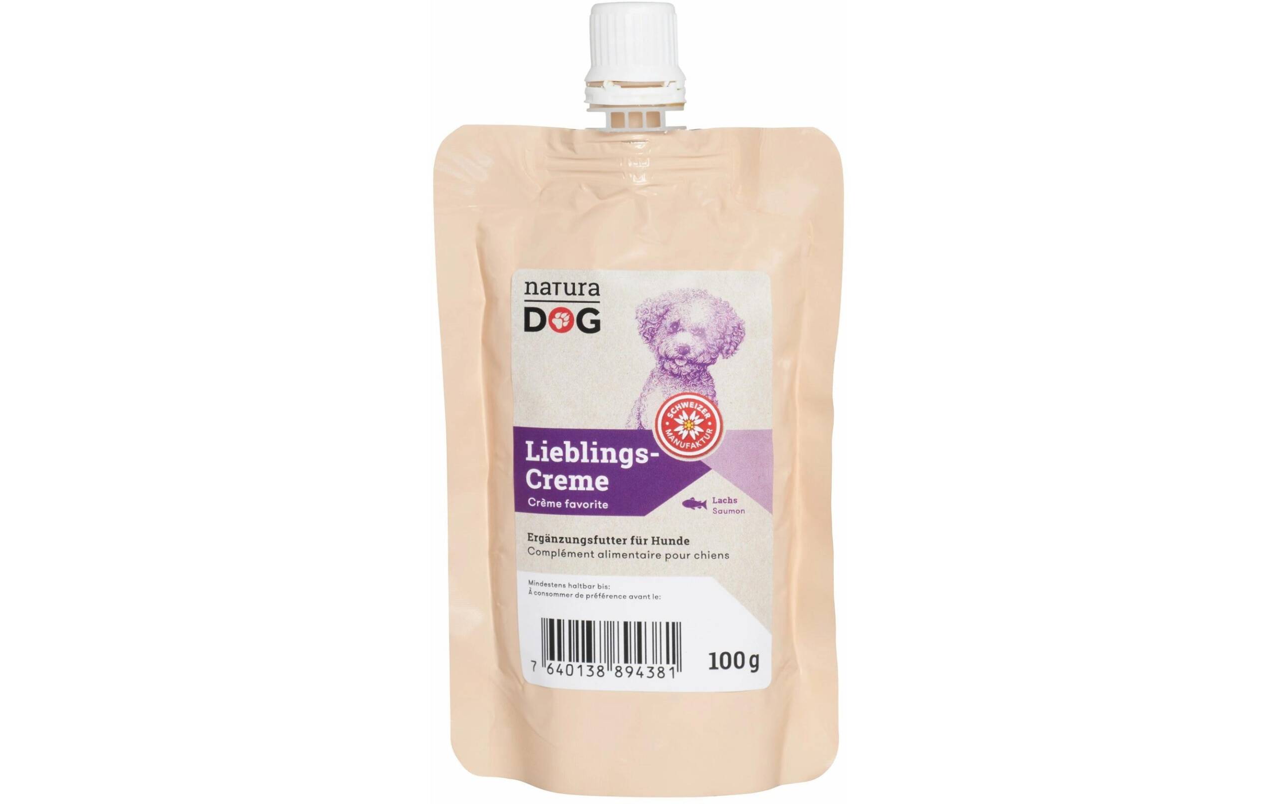 natura Dog Lieblingscreme Lachs 100g