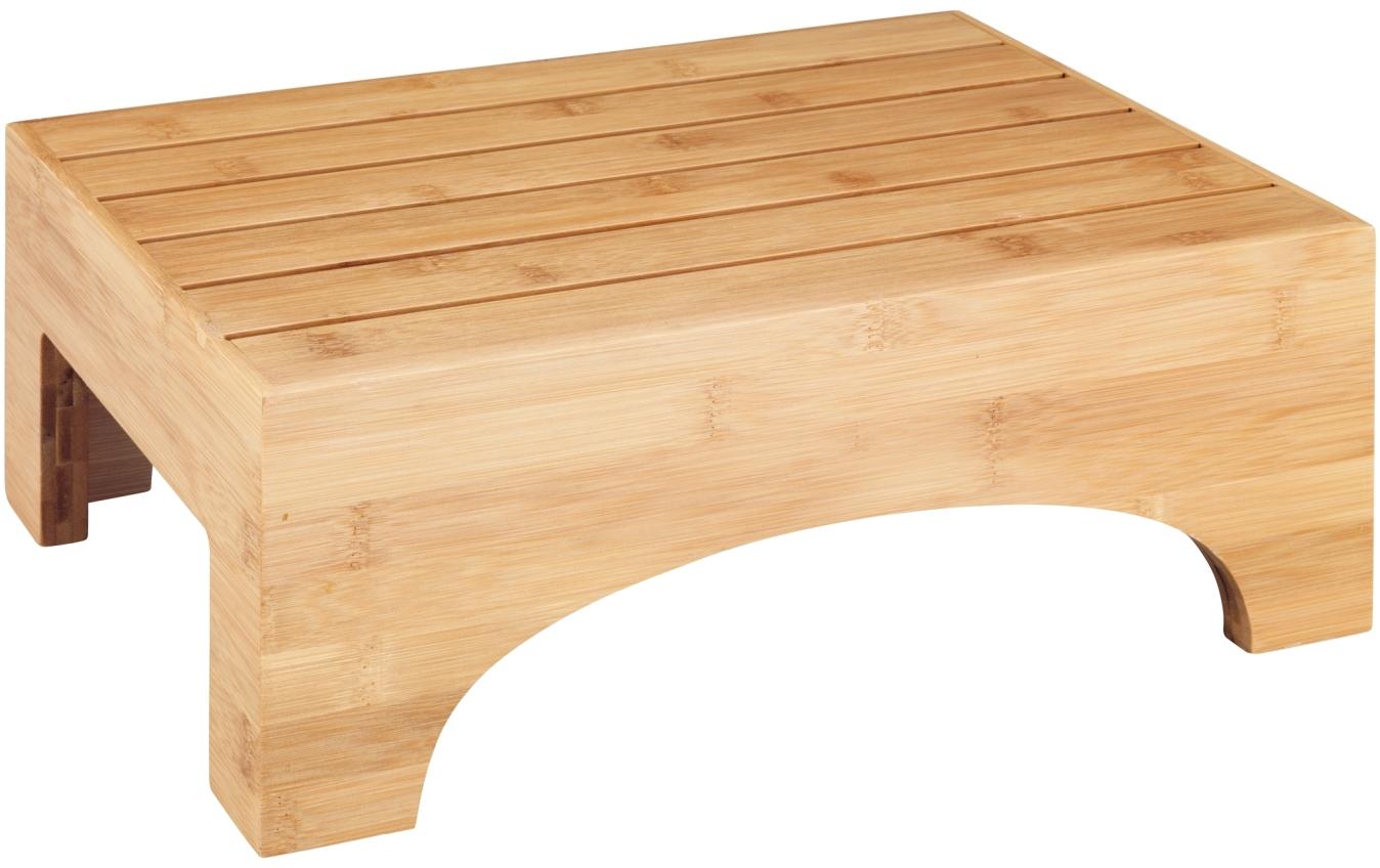 Wenko Badschemel Bambusa aus Bambus, hochwertige Verarbeitung