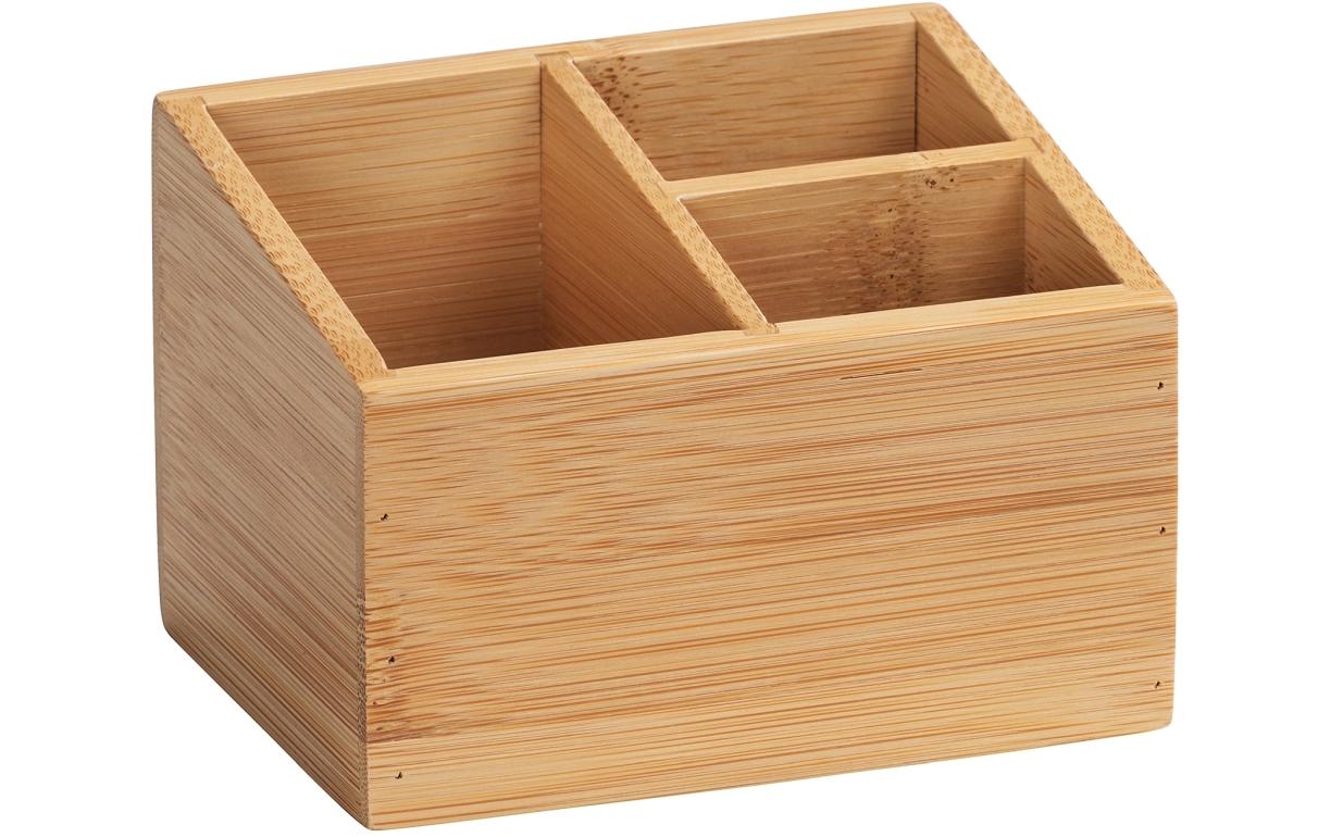 Wenko Bambus Organizer Terra 12 x 9 x 8.5 cm