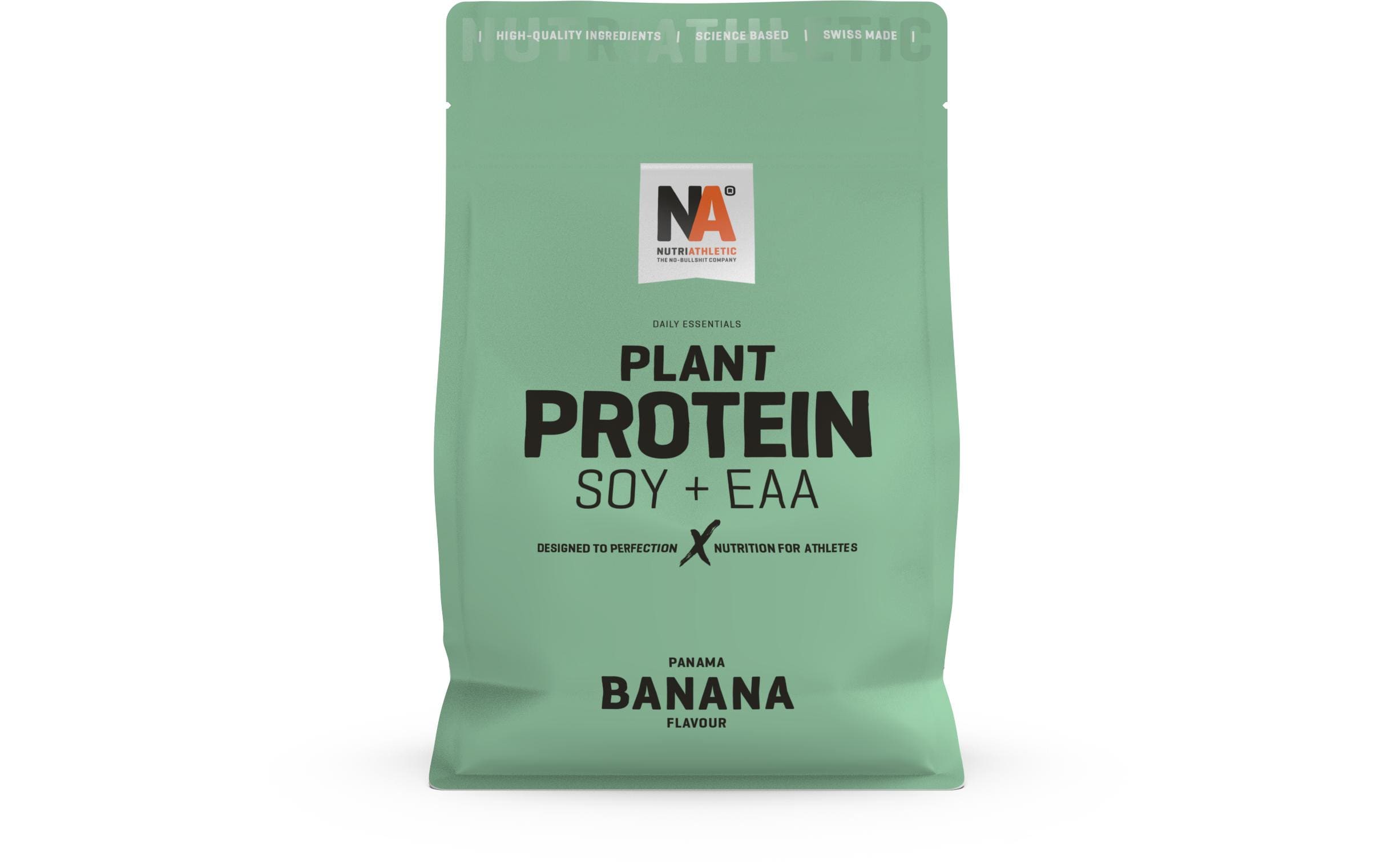 NutriAthletic Vegan Protein Sojaprotein Panama Banana Flavour 800g