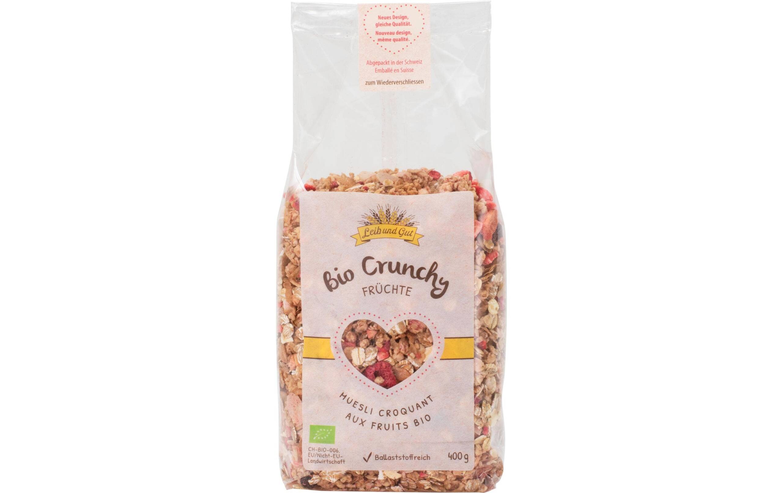 Crunchy Früchte BIO 400 g