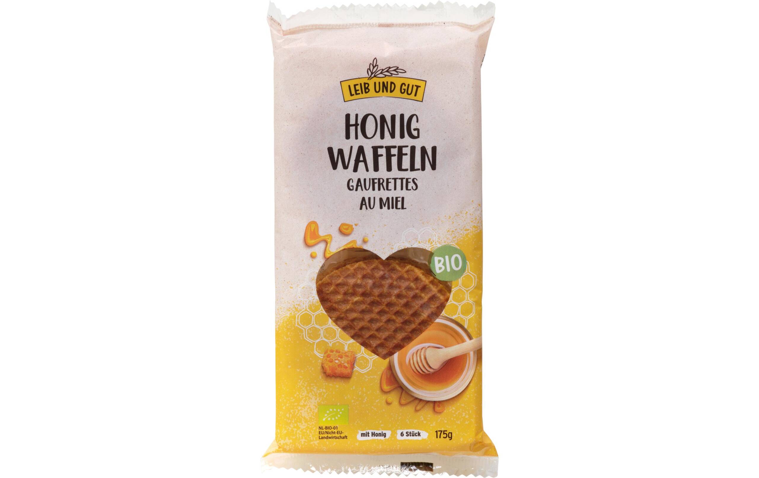 Honigwaffeln BIO 175 g