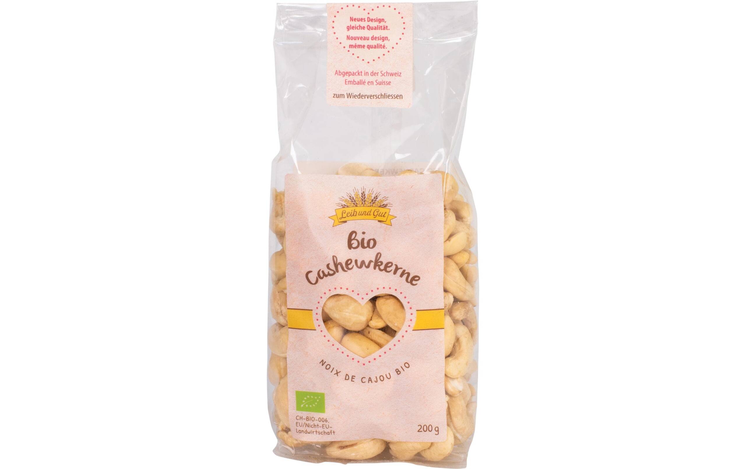 Cashewkerne BIO 200 g