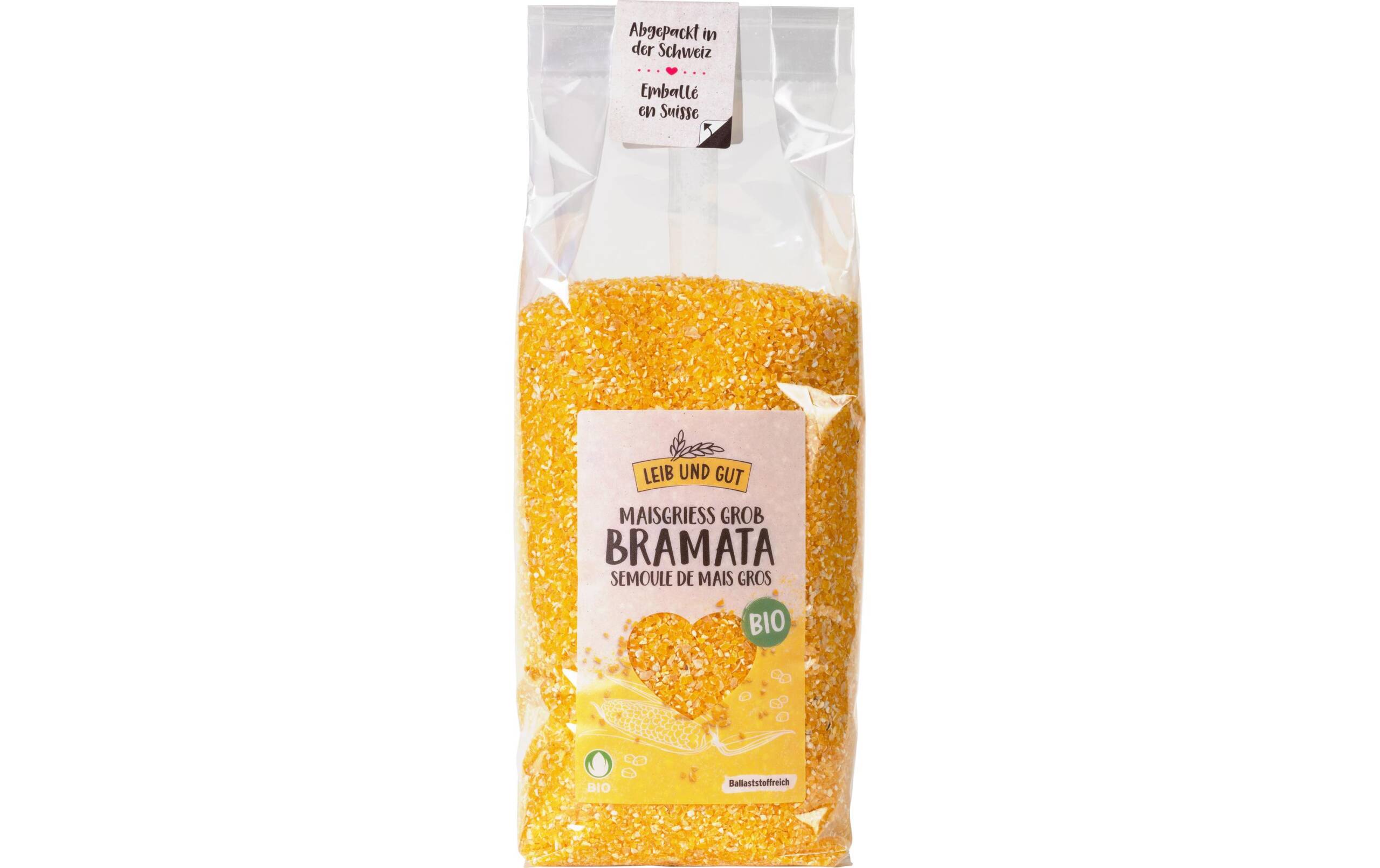 Mais Griess grob Bramata BIO Knospe Import 500 g
