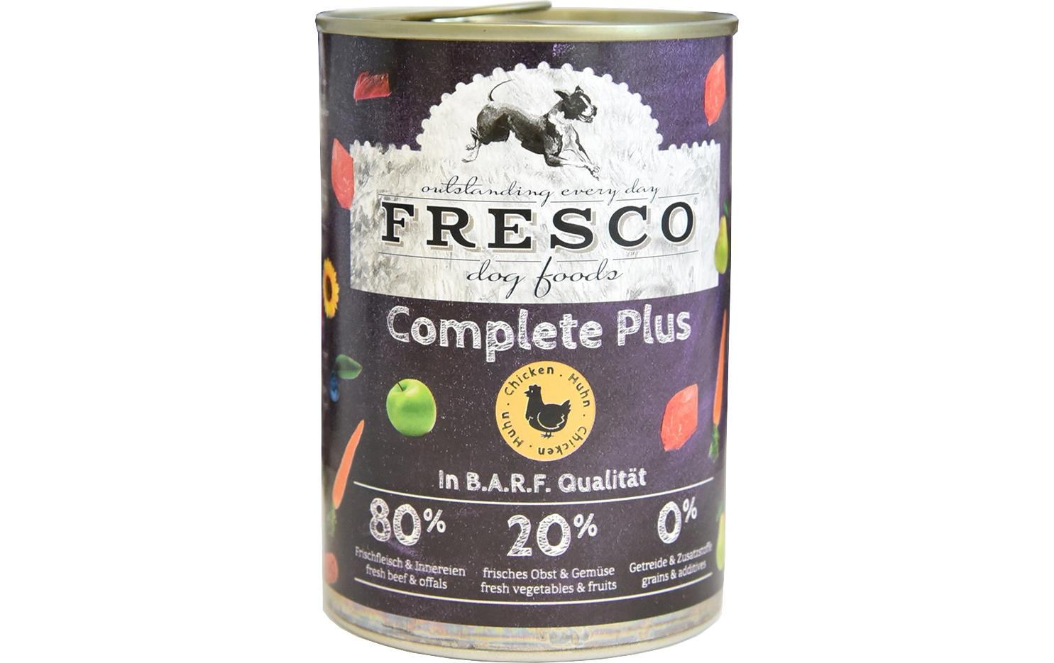 Fresco Nassfutter Complete Plus Huhn, 400 g