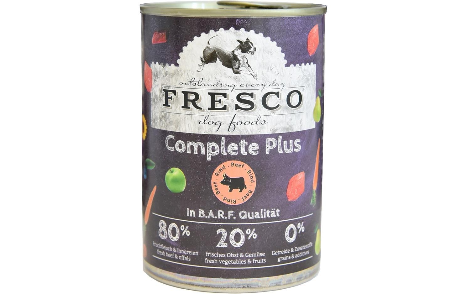 Fresco Nassfutter Complete Plus Rind, 400 g – Bild 2