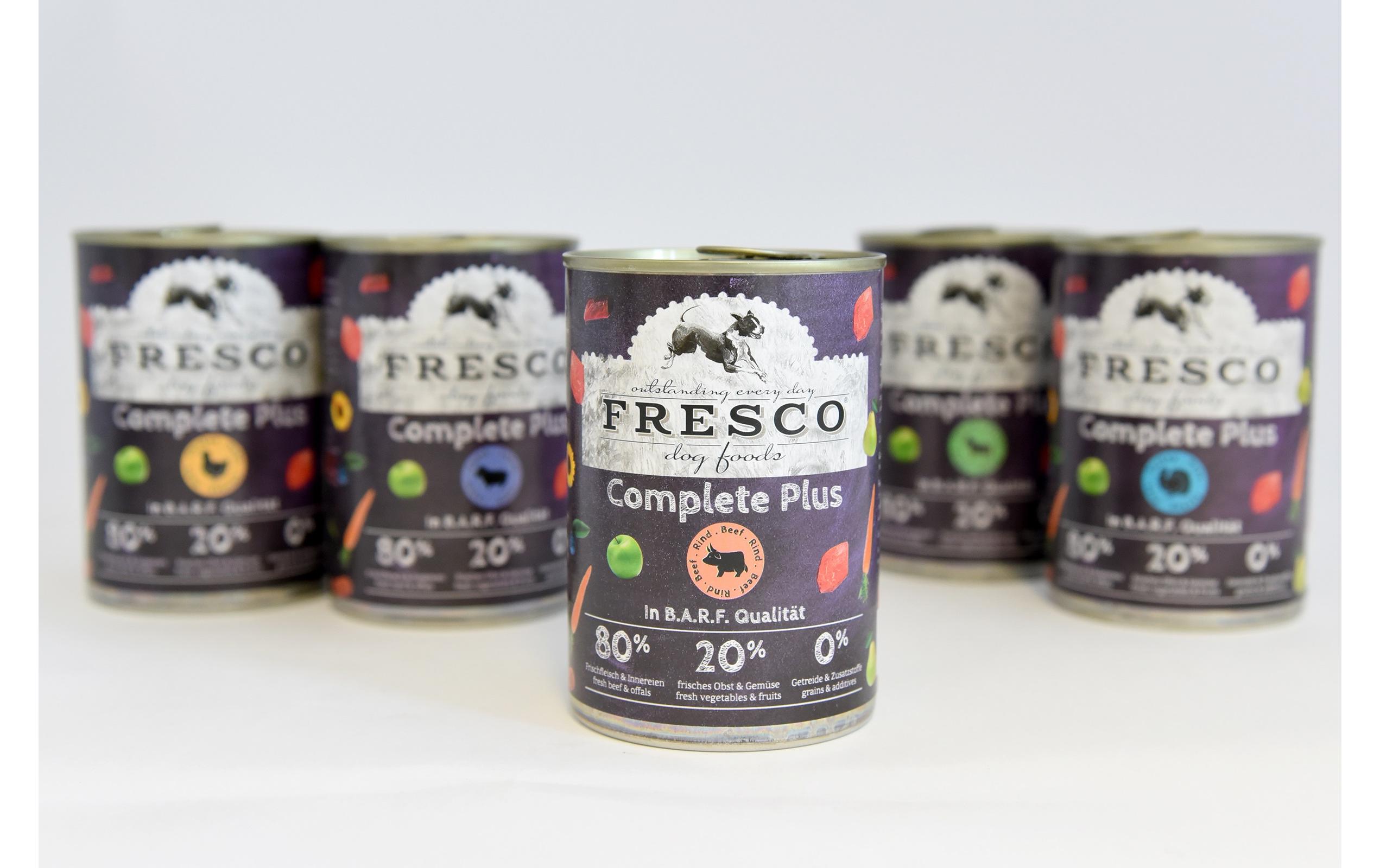 Fresco Nassfutter Complete Plus Rind, 400 g – Bild 4