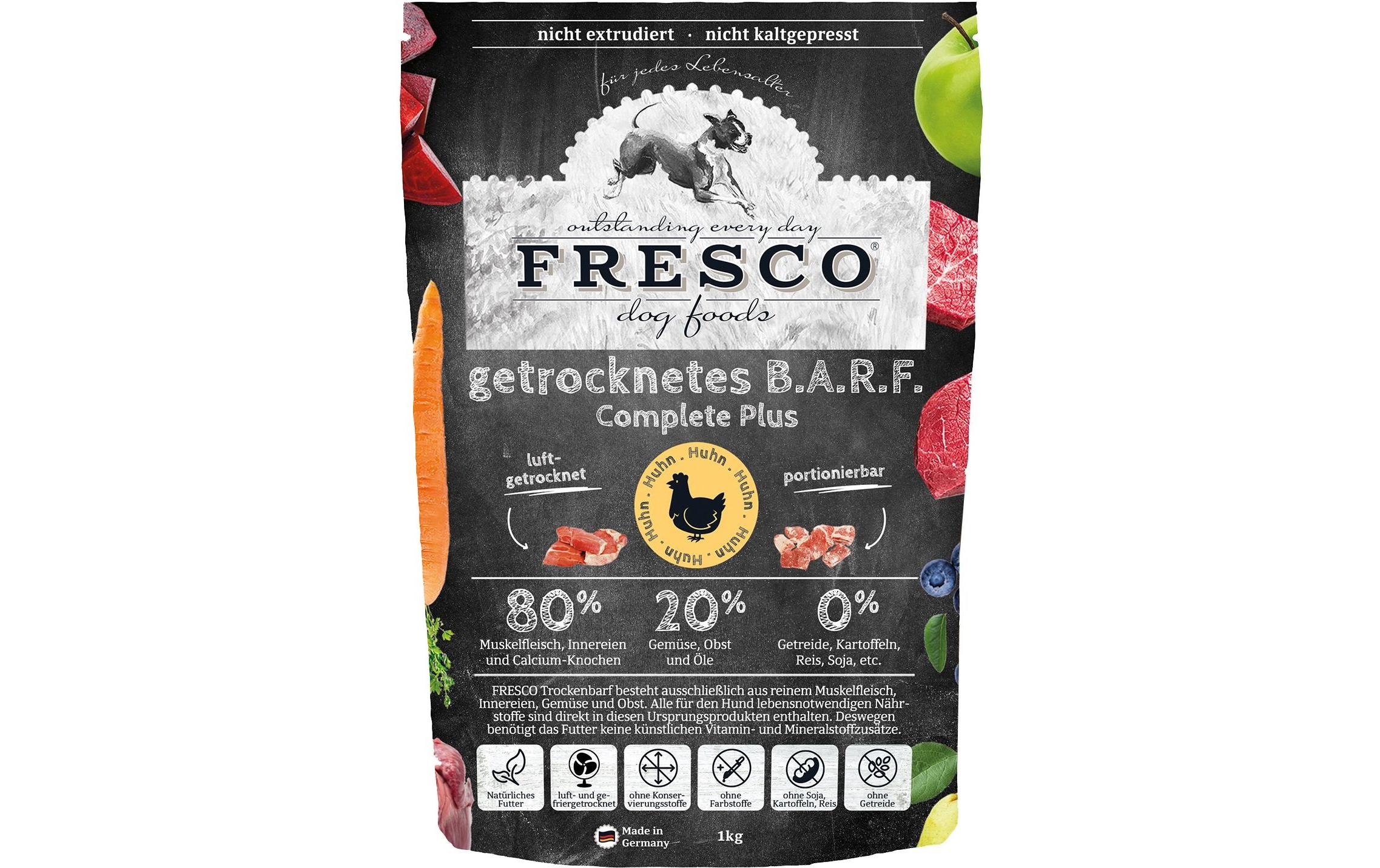 Fresco Trockenbarf Complete Plus Huhn, 1 kg