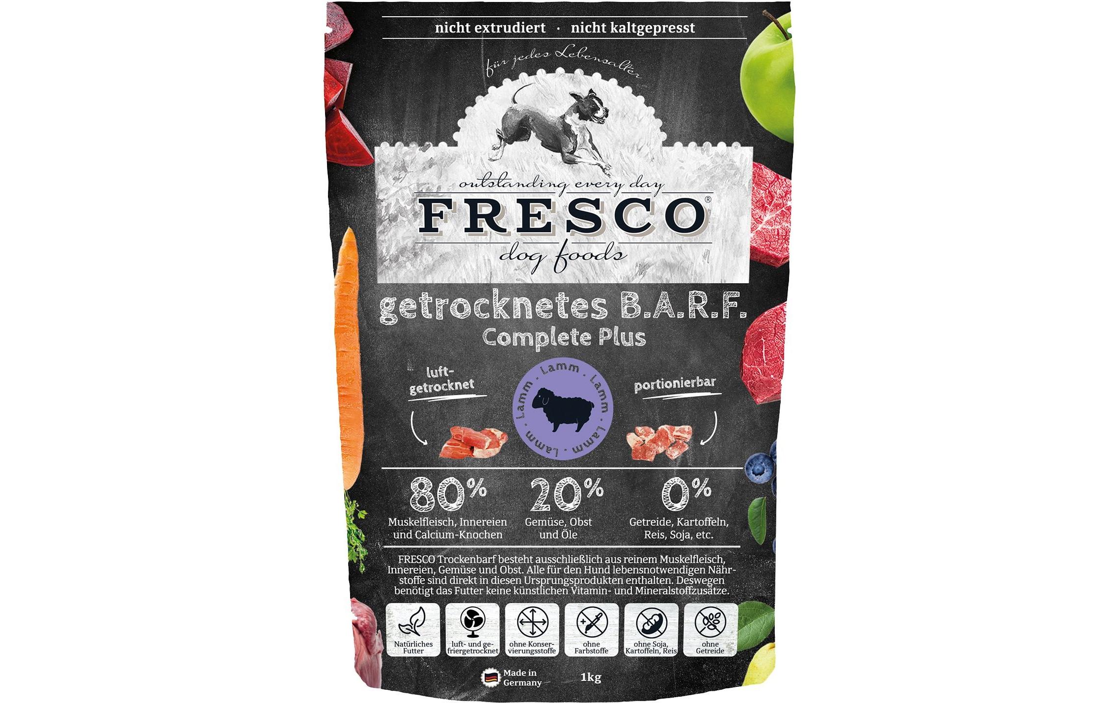 Fresco Trockenbarf Complete Plus Lamm, 1 kg
