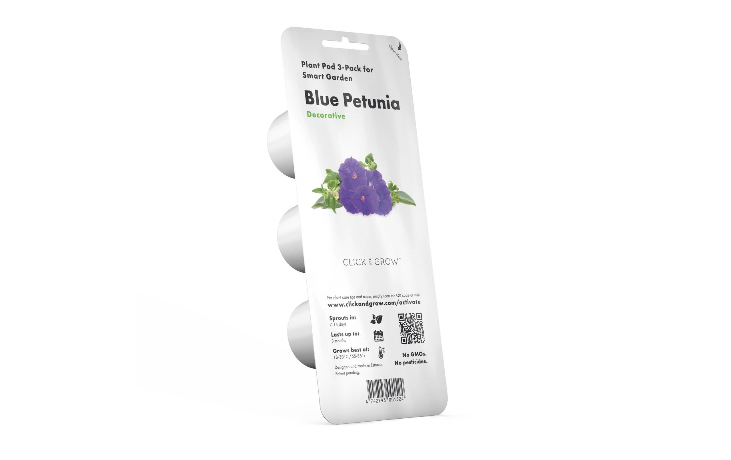 Click and Grow Blue Petunia Nachfüllpackung 3er Set