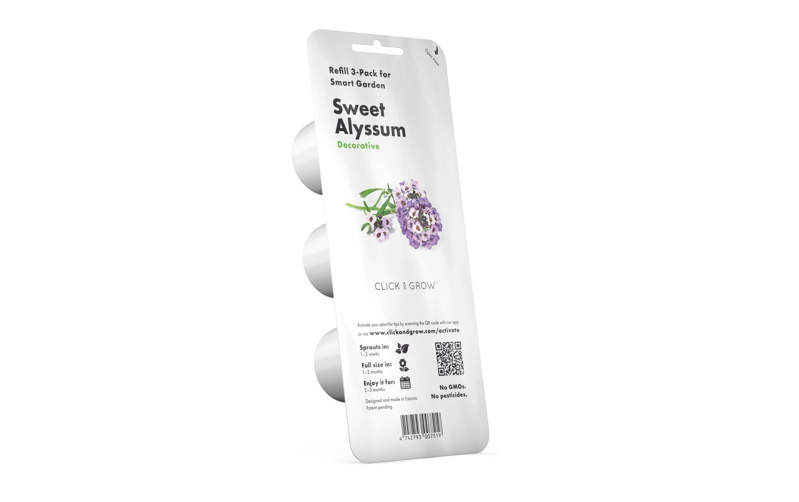 Click and Grow Sweet Alyssum Nachfüllpackung 3er Set