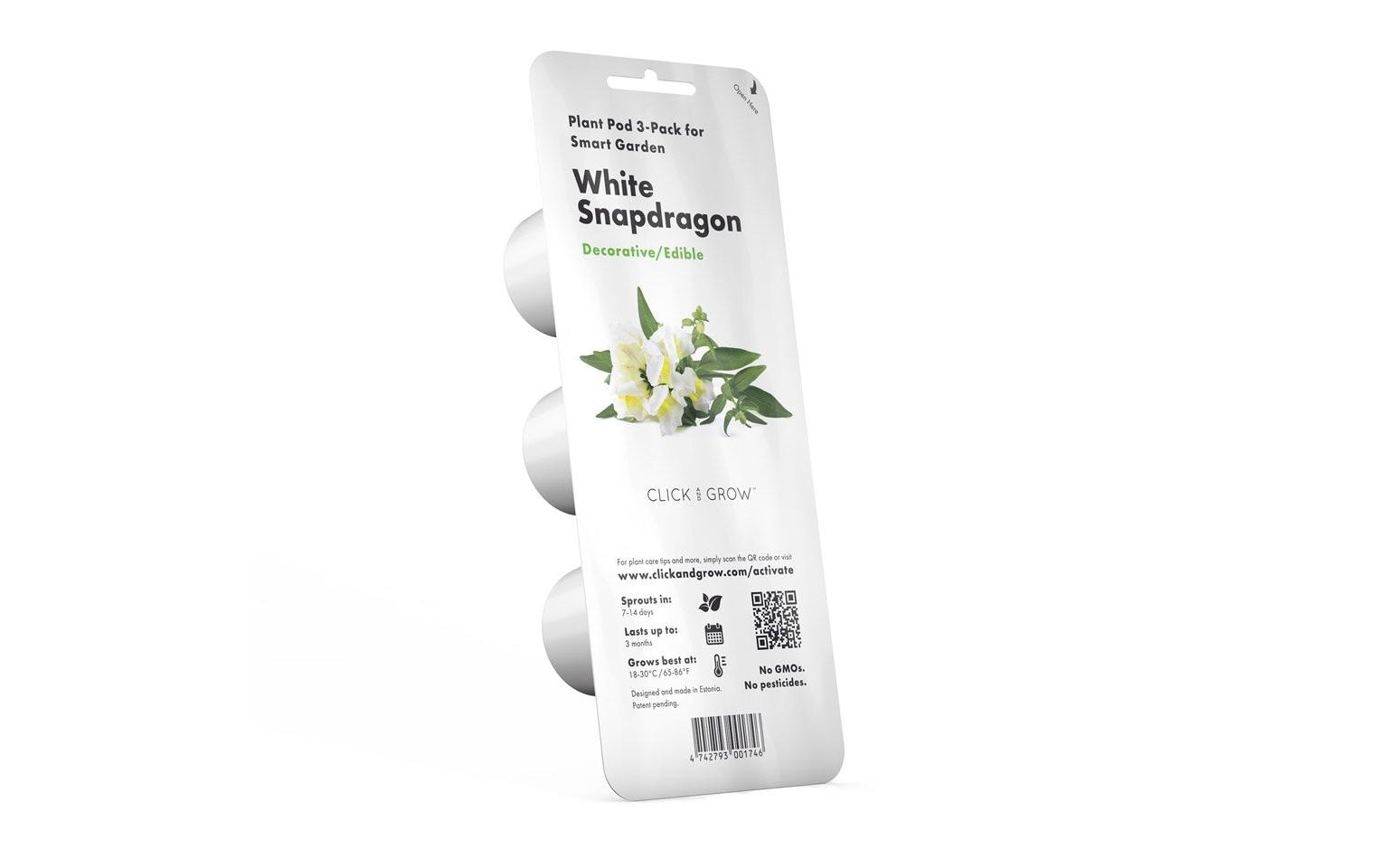 Click and Grow White Snapdragon Nachfüllpackung 3er Set