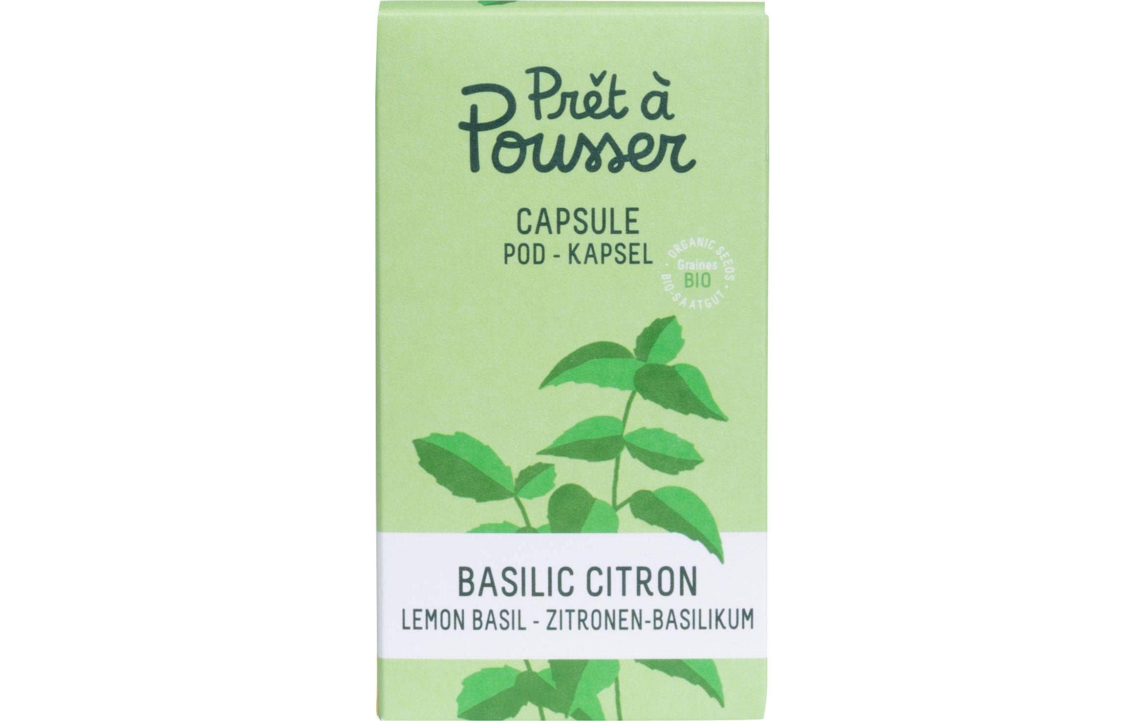 Prêt à Pousser Bataviasalat Biologische Samen in Kapsel