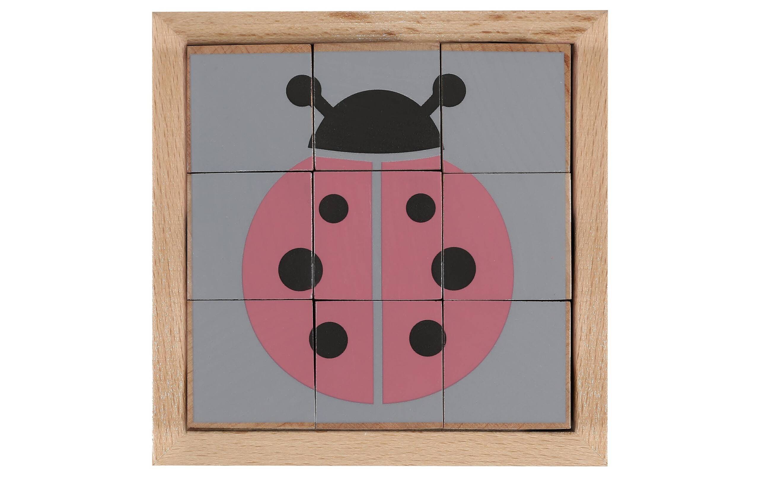 Kindsgut Holzwürfel-Puzzle Tiere