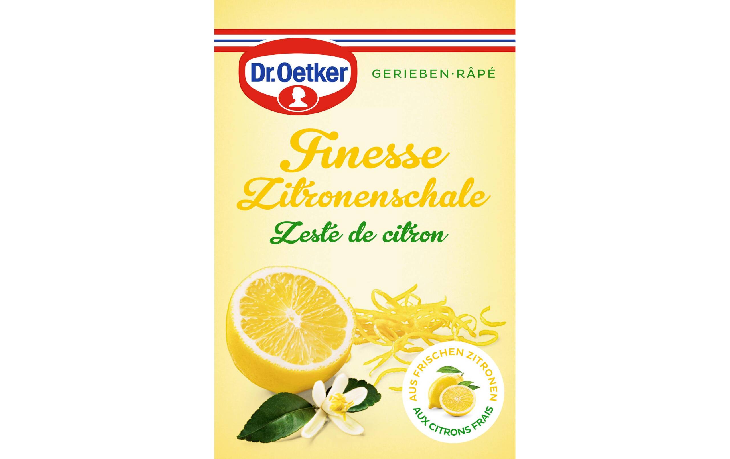 Finesse Geriebene Zitronenschale 18 g