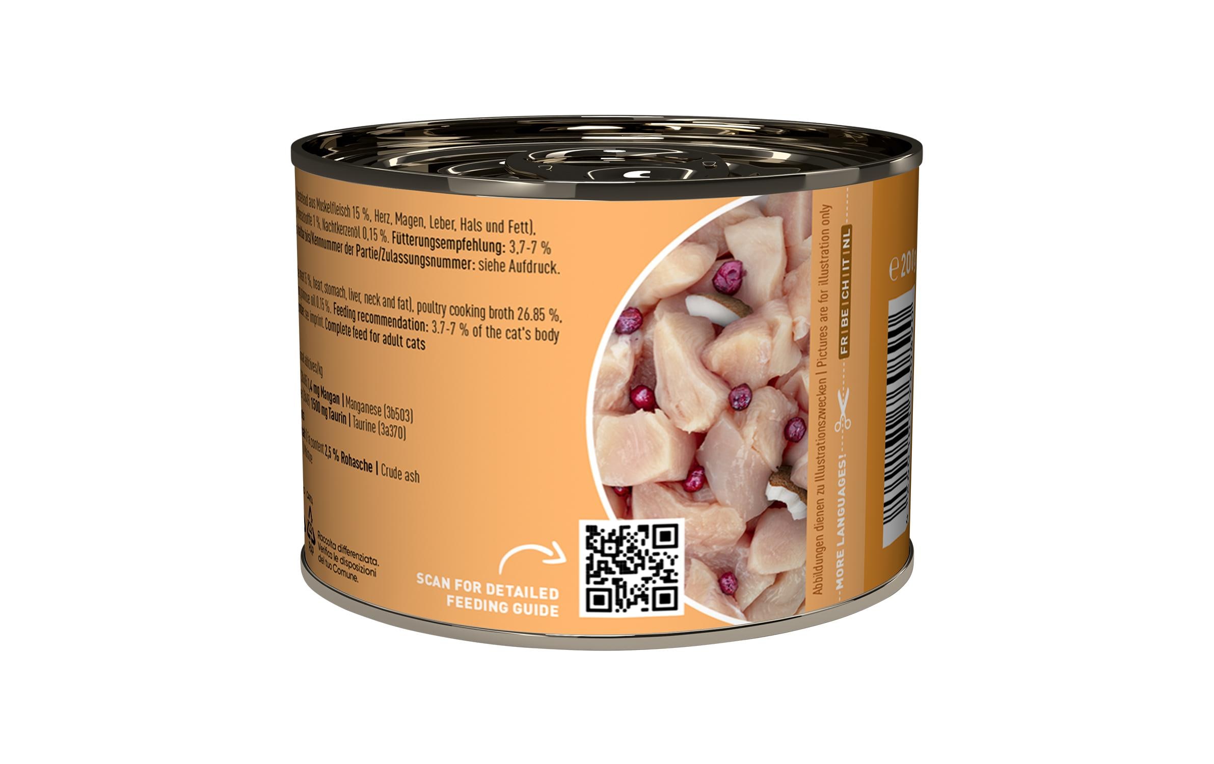 catz finefood Kitten No.03 Geflügel 200g 200 g – Bild 3